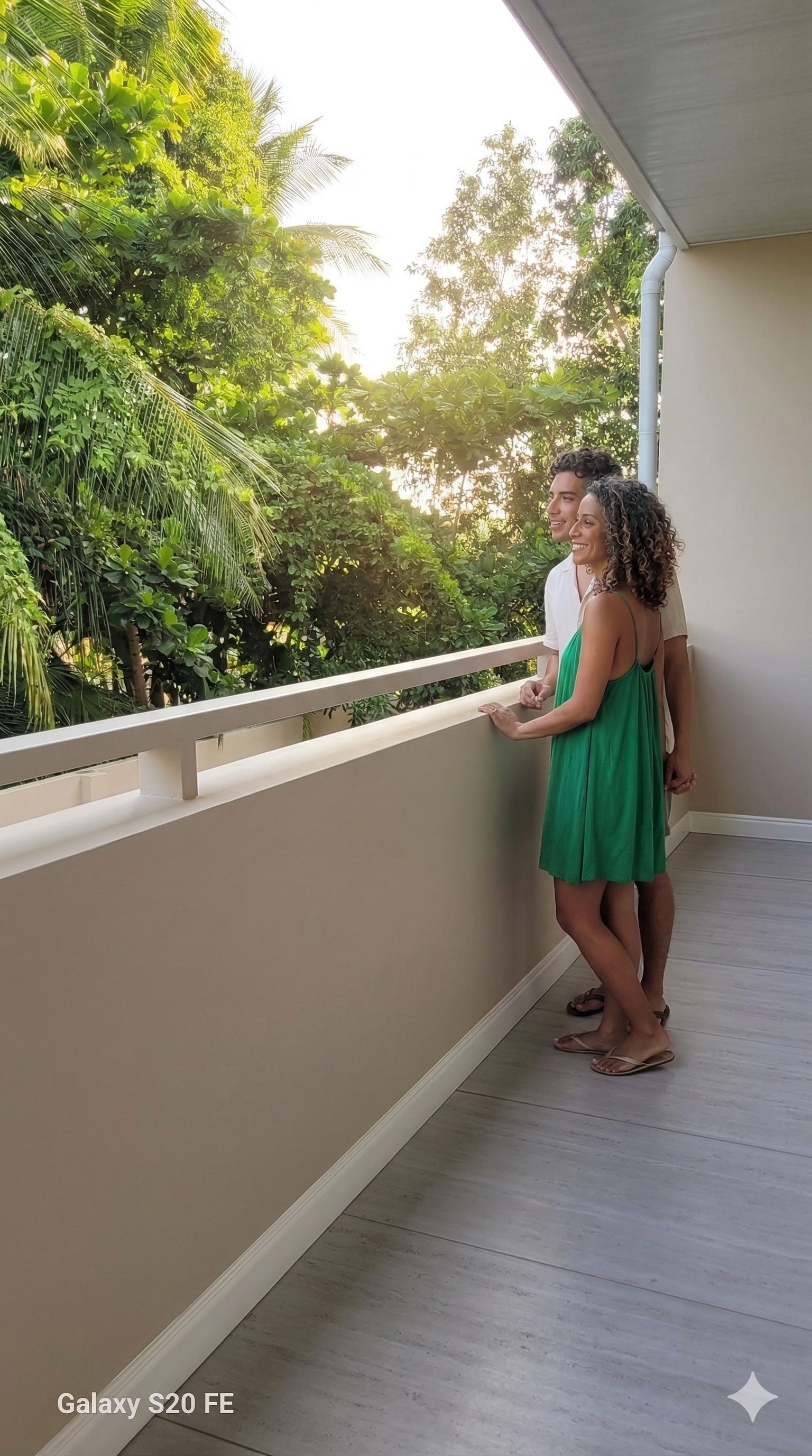 Private balcony